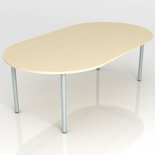 OPTIMA Oval 4-Leg Meeting Table