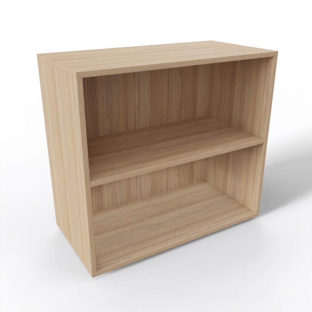 CHOICE 2 Level Bookcase with Fixed Shelves