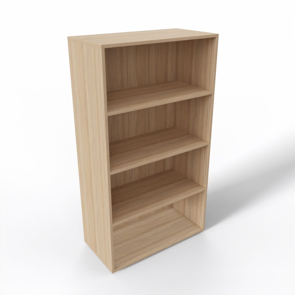 CHOICE 4 Level Bookcase with Fixed Shelves