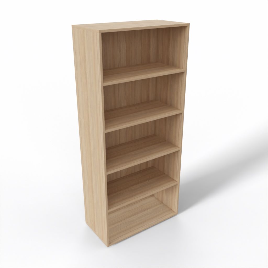CHOICE 5 Level Bookcase with Fixed Shelves